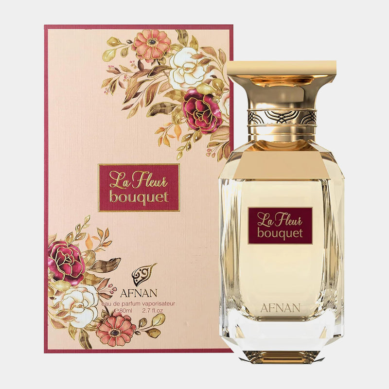 Afnan La Fleur Bouquet Eau De Parfum for Women, 80ml