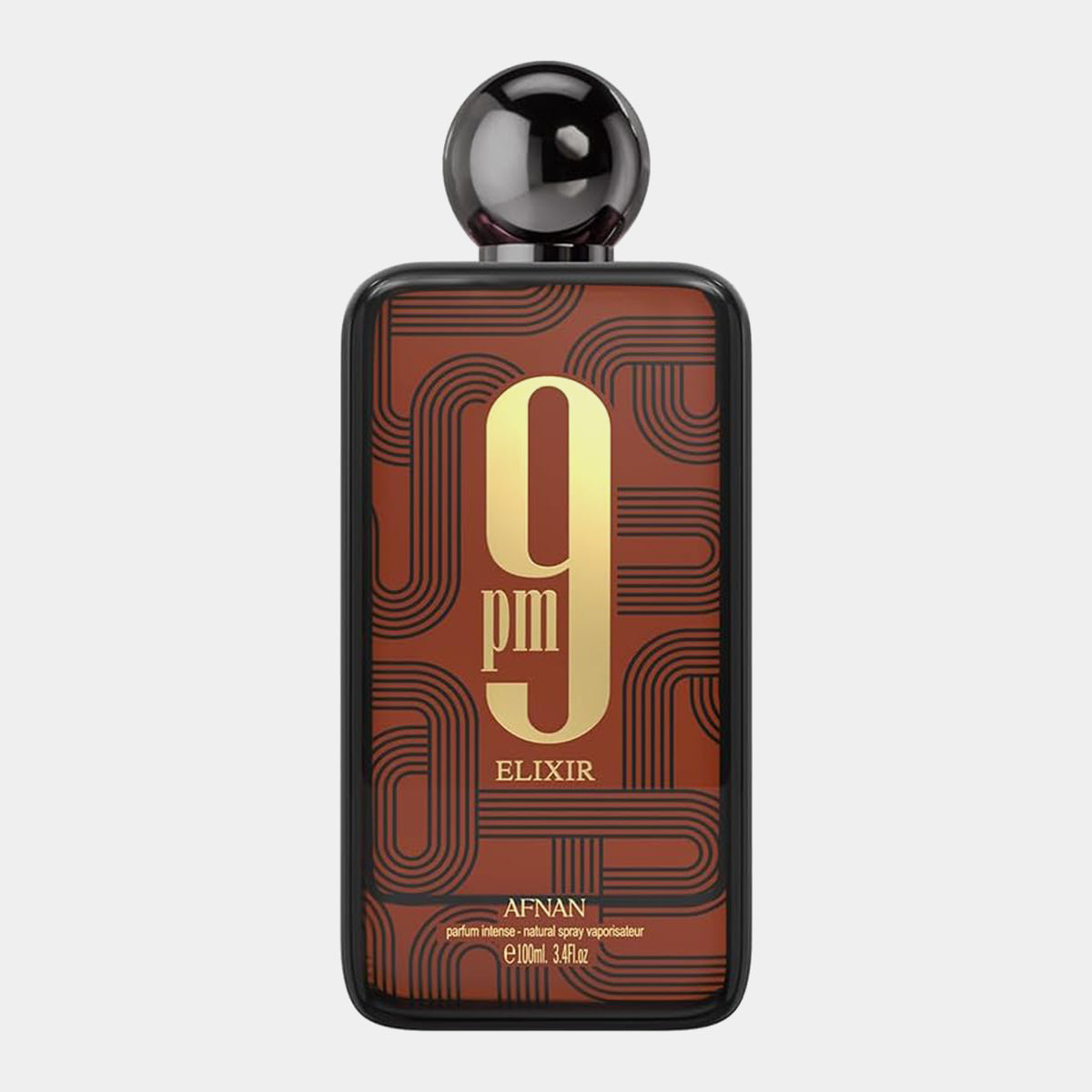 Afnan 9 PM Elixir Unisex Extrait de Parfum, 100ml