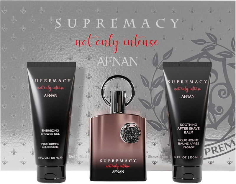 Afnan Gift Set Supremacy Not Only Intense Perfume Gift Set For Men