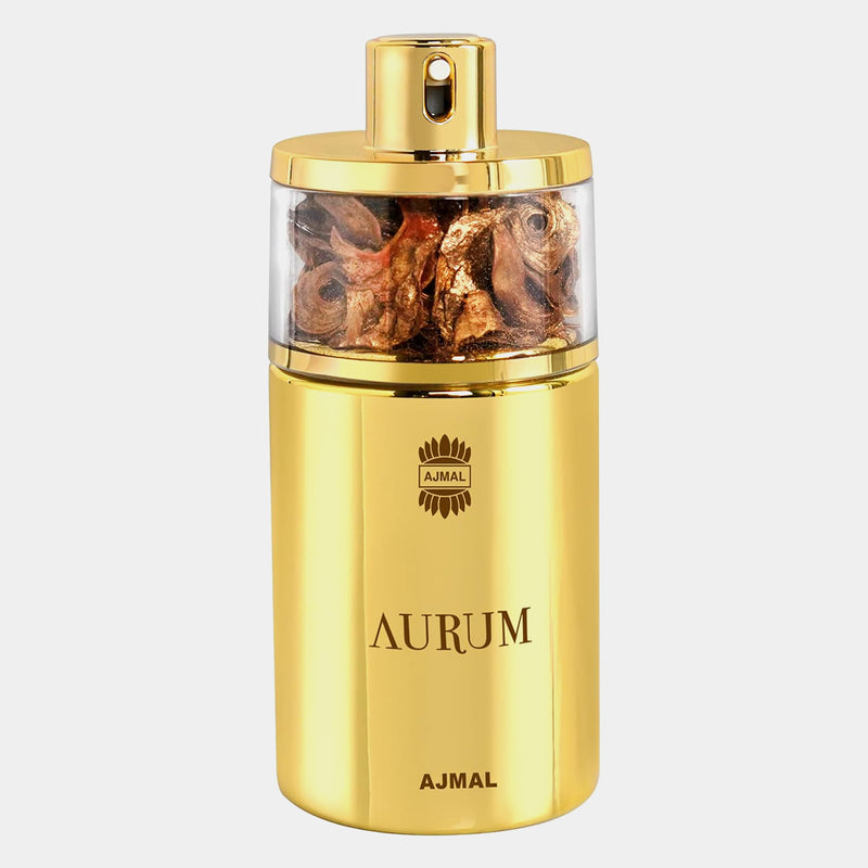 Ajmal Aurum Women Eau De Parfum |Handpicked Luxury Long Lasting Fresh & Fruity Fragrance Made in Dubai Perfume for Women 75ML